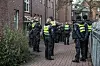 Die Polizei war mit einem Großaufgebot im Rehrstieg (Hausbruch) im Einsatz.