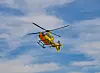 Rettungshubschrauber im Einsatz (Symbolbild).