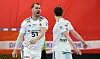Casper Mortensen beim Torjubel in Bietigheim