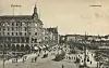 Eine Postkarte vom Jungfernstieg um 1910.