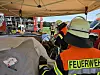 Als sich die Türen des BMW nicht mehr öffnen ließen, riefen die Eltern die Feuerwehr zur Hilfe.