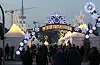 Der Weihnachtsmarkt „Weißer Zauber“ auf dem Jungfernstieg
