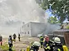 In einer Flüchtlingsunterkunft in Buchholz in der Nordheide war am Montag ein Feuer ausgebrochen.