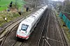 ICE auf der Bahntrasse Hamburg Hannover
