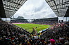 Einlauf der Mannschaften ins Millerntor-Stadion