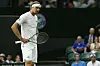 Alexander Zverev bei seinem Erstrudnen-Match in Wimbledon