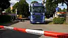 Dieser Sattelzug hat am Dienstagnachmittag einen Radfahrer überrollt und getötet.