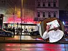 Der Tatort auf der Reeperbahn: Der Dönerimbiss „Antep Gülbaba Köz“. Der Angeklagte Ardit B. (30) sitzt am Donnerstag im Gerichtsaal.