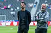 HSV-Sportvorstand Jonas Boldt (l.) und Trainer Tim Walter