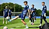 Nicolai Remberg beim HSV-Training