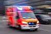 Ein Rettungswagen im Einsatz. (Symbolfoto)