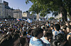 Tausende Argentinien Fans