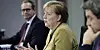 Sie erklärten am Dienstag den verschärften Lockdown: Bundeskanzlerin Angela Merkel (CDU), links davon Berlins Bürgermeister Michael Müller (SPD), rechts Markus Söder (CSU), Ministerpräsident von Bayern.