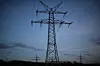 Ein Strommast in Wuppertal