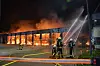 Bei einem Großbrand wurde Mittwochmorgen die Fahrzeughalle der Feuerwache Stadtallendorf im Landkreis Marburg-Biedenkopf komplett zerstört. (Archivfoto)