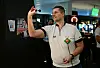 Eilbeks Bundesliga-Darter Thomas Richter im Café Kö