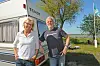 Lühesand hat viele Stammgäste – wie Heike und Volker Pfeiffer aus Rotenburg/Wümme, die die MOPO im Jahr 2020 bei einem Besuch auf der Insel traf.