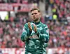 Niclas Füllkrug bei Werder Bremen klatscht in die Hände