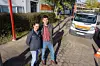 Alina Mackens und Sebastian Hildebrandt sind Geschäftsführer von zwei der insgesamt 48 Handwerksbetriebe am Poppenbütteler Bogen.