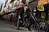 Eddy Kante auf seinem Motorrad