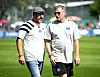 Steffen Baumgart und Stefan Kuntz unterhalten sich