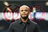 Trainer Vincent Kompany schaut überlegt