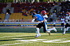 Ein Tackle beim Spiel der Hamburg Sea Devils gegen die Breslau Panthers