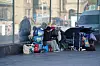 Ein Obdachloser in Hamburg: Das Spendenparlament fördert Projekte gegen Armut und Isolation.