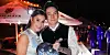 Marcel Nguyen und Michelle Timm bei der Eisstock-WM 2020 in Stuttgart.