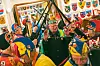 Die „Ritter“ der „Hammonia“ begrüßen ihre Gäste beim „Einritt“.