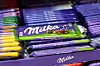 Schokoladen der Firma Milka in Tafeln