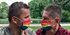 Das Paar Dawid Mycek (l.) und Jakub Kwiecinski freuten sich über ihr Mitwirken in einem Werbespot – doch dieser wurde von den Öffentlich-Rechtlichen boykottiert.