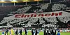 Eine Choreographie wie hier im Europa-League-Spiel gegen Apollon Limassol 2018 wird es am Donnerstag in Frankfurt nicht geben.