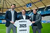 Jonas Boldt, Eric Bussert von HanseMerkur und Dr. Thomas Wüstefeld