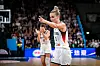 Leonie Fiebich trägt das Deutschland-Trikot