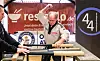 Kampfsportler Muhamed Kahrimanovic bei seinem Guinness-Rekordversuch