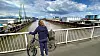 Die MOPO hat die Veloroute 11 auf ihre Fahrbarkeit getestet: Hier ein kleiner Ausblick am Hafen.