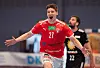 HSVH-Profi Thies Bergemann jubelt
