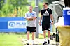 HSV-Boss Stefan Kuntz mit Sportchef Claus Costa