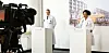 Der Direktor der Klinik für Intensivmedizin, Prof. Dr. Stefan Kluge (l.) und die Leiterin der Infektiologie, Prof. Dr. Marylyn Addo.