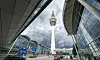 Blick auf den Heinrich-Hertz-Turm