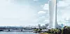 So soll der 245 Meter hohe Elbtower 2025 aussehen. Noch ist nicht viel geschehen auf dem Bauplatz bei den Elbbrücken.