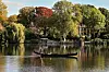 Eine Gondel auf der Alster