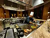 Live Cooking im Teppan Yaki Restaurant.