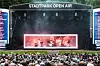 Die Herren Musikdoktoren luden zur French-Pop-Sprechstunde in den Stadtpark.