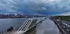 Typisches Schietwetter: Sturm und Regen sind im Mai Dauerzustand in Hamburg.
