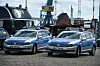 Einsatzfahrzeuge der Polizei in Mecklenburg-Vorpommern. (Symbolbild)