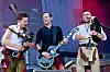 Boris „Yellow“ Pfeiffer (r.) bei einem Live-Auftritt mit „In Extremo“. (Archivbild)