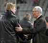 Stefan Effenberg und Franz Beckenbauer geben sich die Hand