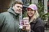 Oliver und Justine (beide 38) haben die Smoothies probiert.